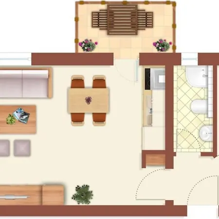 Strandpalais/luv Apartment